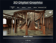 Tablet Screenshot of 3ddigitalgraphics.com